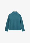 Mos Mosh - Thyra Highneck Knit Storm Blue