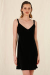 CURATE by Trelise Cooper - Slip Up Slip Dress Nude/Black