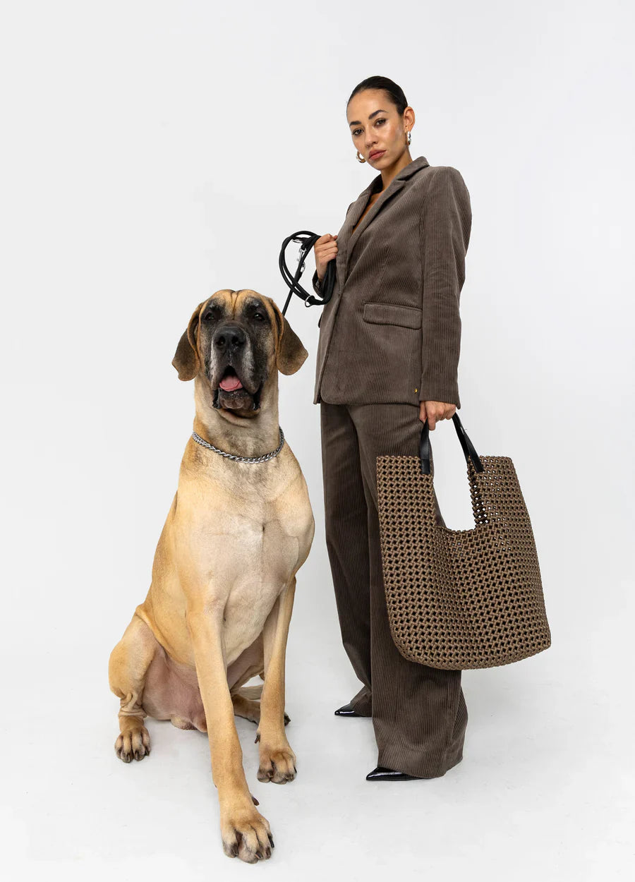 Coster Copenhagen - Woven Bag in Warm Brown