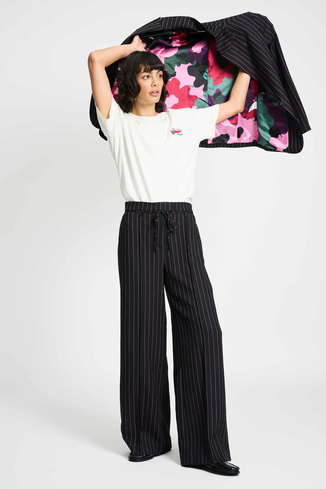 POM Amsterdam - Noir Stripe Pant