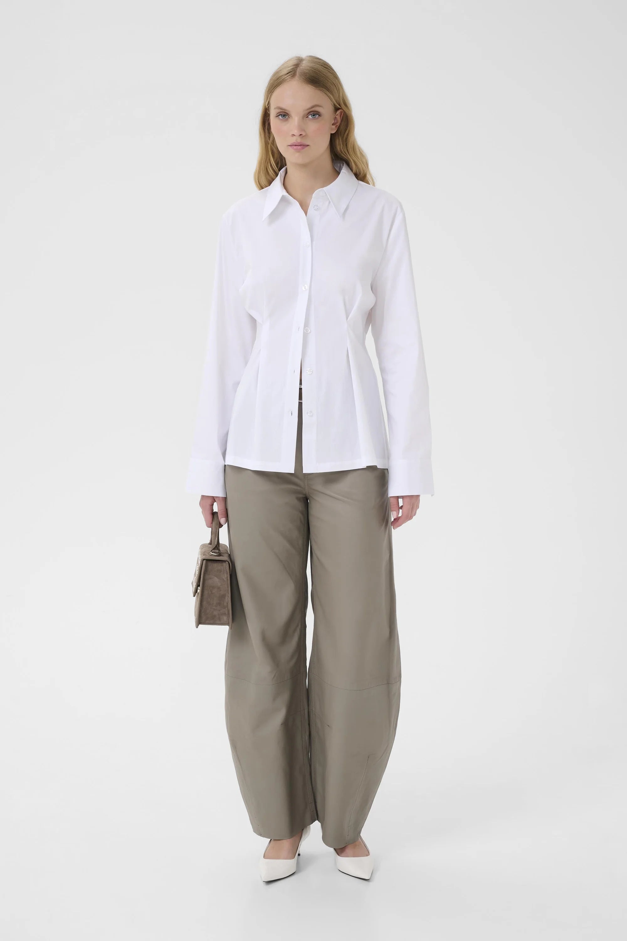Gestuz - Opy Shirt Bright White