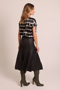 Traffic People - Rigg Suede Black Skirt