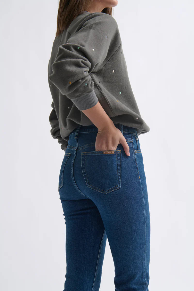 Kireina - Vacay Hemmed Jean Brentwood Blue