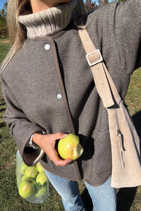 Lolly’s Laundry - Yarra Jacket Dark Mokka