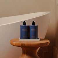 MOSS ST - Sandalwood & Sea Salt Hand Care Duo with Ceramic Tray