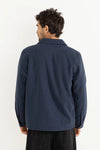 Rhythm - Sherpa Lined Workshirt Navy