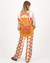 ME369 - Isabel Printed Shirt Sunset