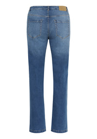 KAFFE - Maris Straight Leg Medium Blue Denim