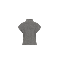 Mos Mosh - Biola Bine Knit Vest Grey