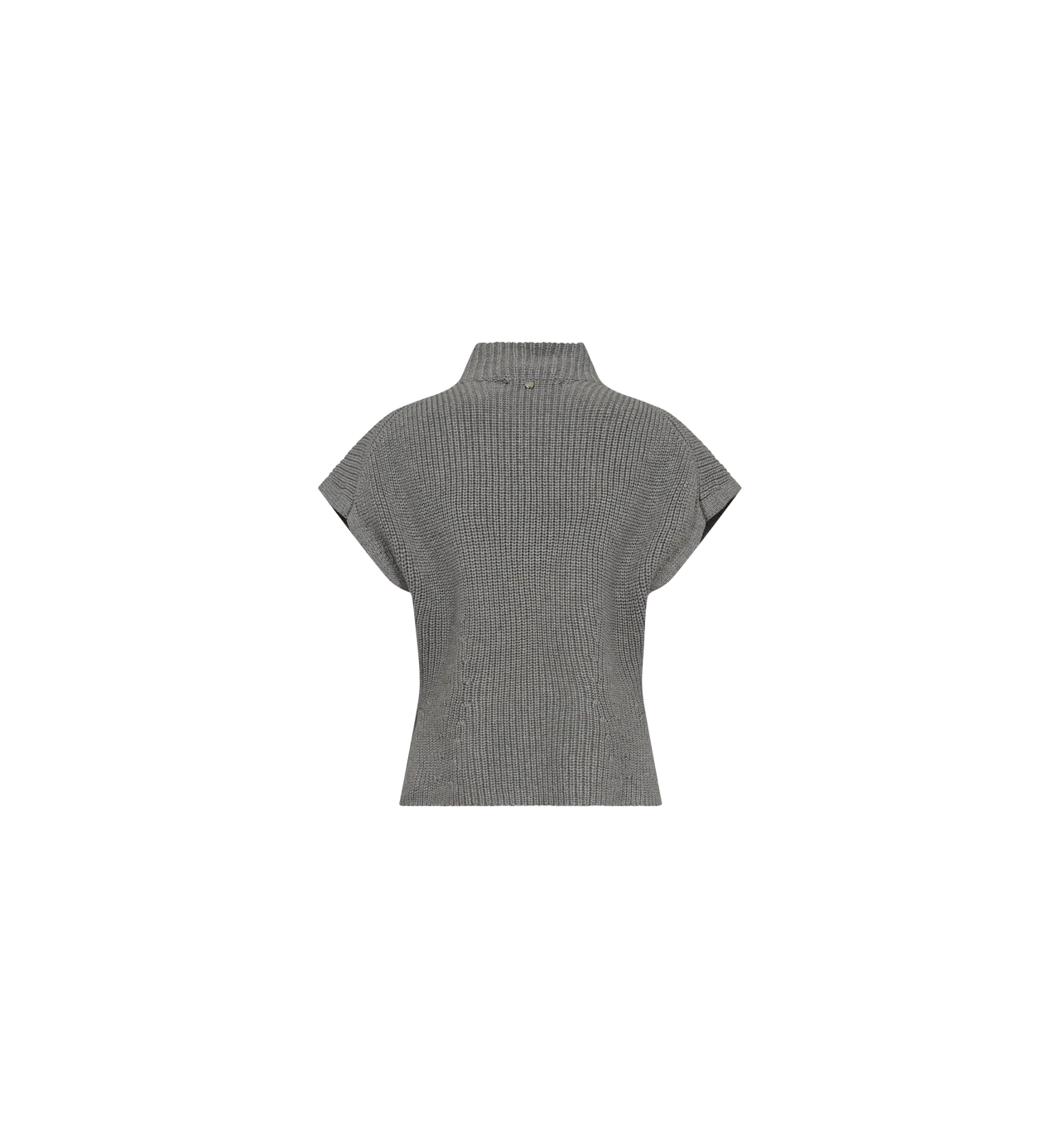 Mos Mosh - Biola Bine Knit Vest Grey