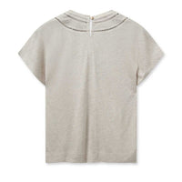 Mos Mosh - Coel V-Neck Tee Cement