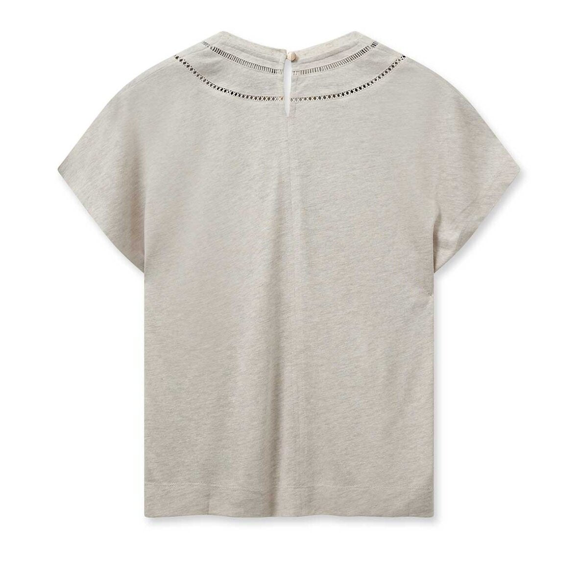 Mos Mosh - Coel V-Neck Tee Cement