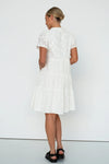 Kireina - Camilla Broderie Dress White