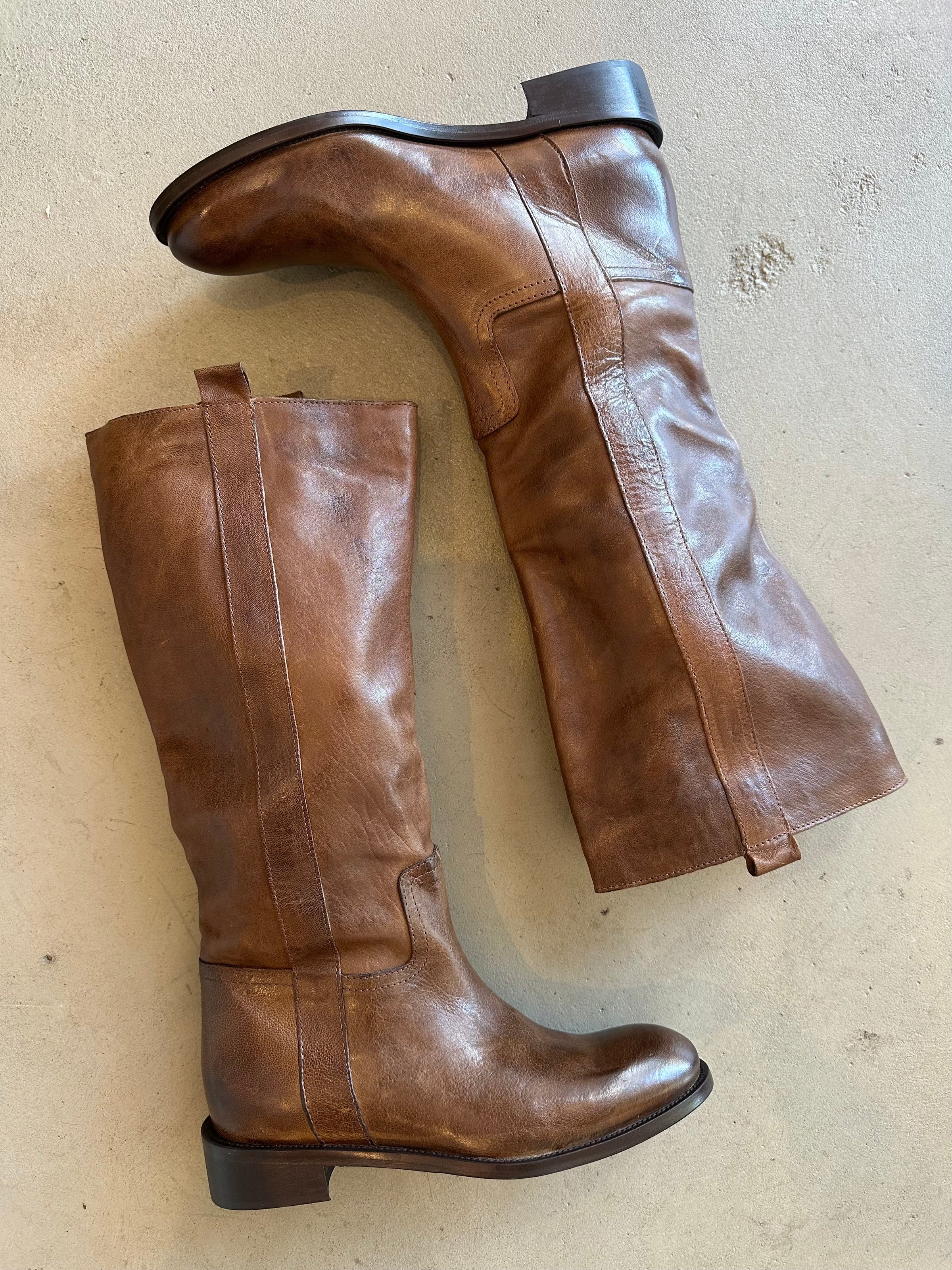 Sempre Di - Evie Knee High Boot Cuoio Brown