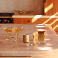 MOSS ST - Golden Cedar & Coconut Soy Mini Candle Card 80g