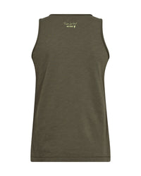 MOS MOSH - Astin Tank Top Dusty Olive