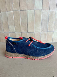 Gaimo - Pranvi Dark Jeans Blue Rough Suede