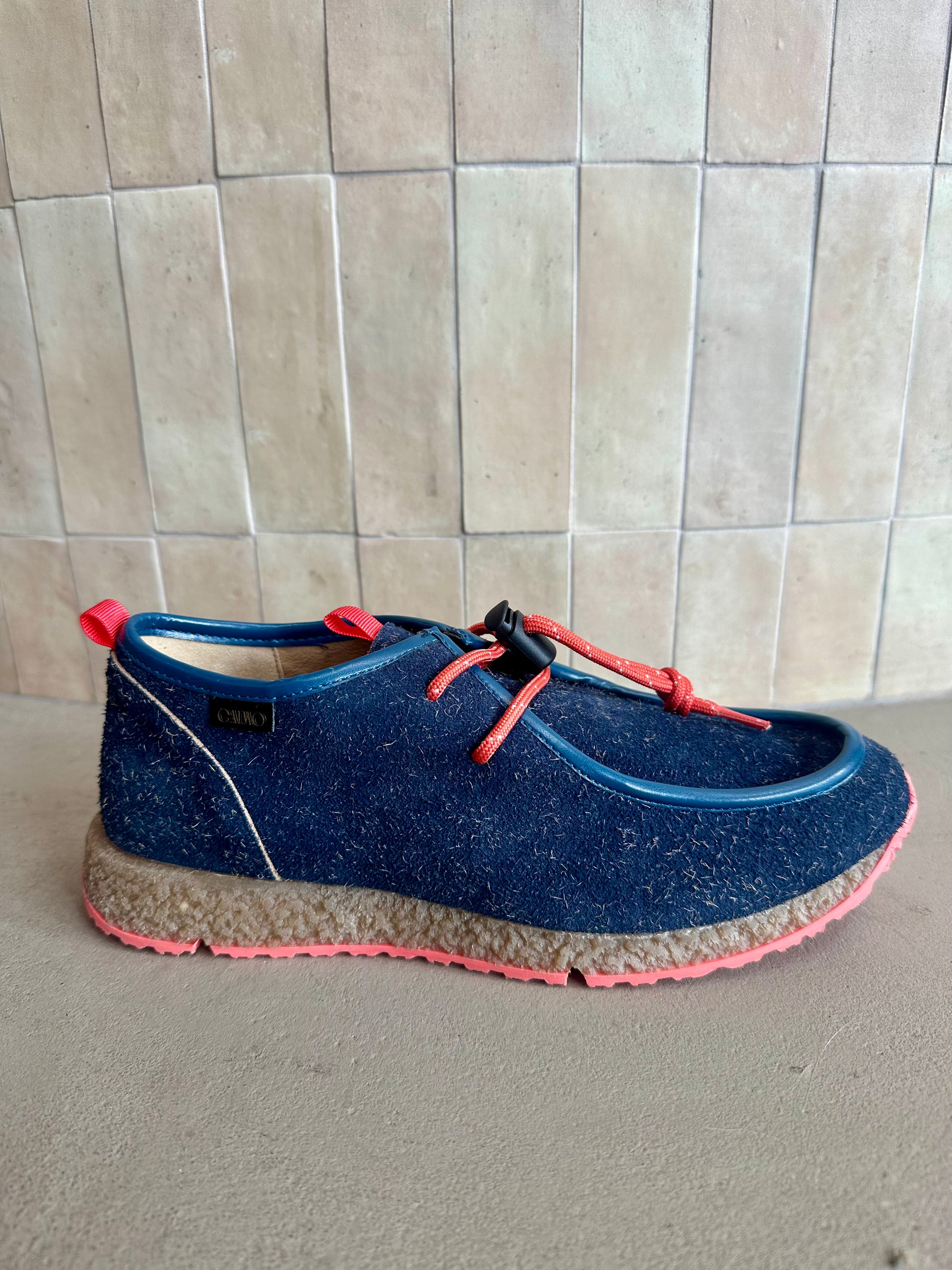 Gaimo - Pranvi Dark Jeans Blue Rough Suede