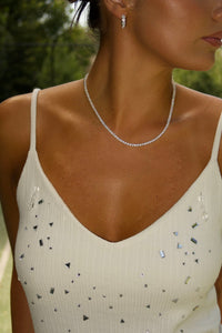 Zafino Dani Tennis Necklace silver