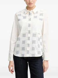 Mos Mosh - Weina Geo Shirt Ecru