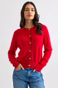 Mia Fratino - Sierra Brushed Cardi Forest