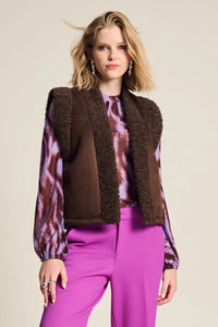 POM Amsterdam - Lammy Brown Gilet