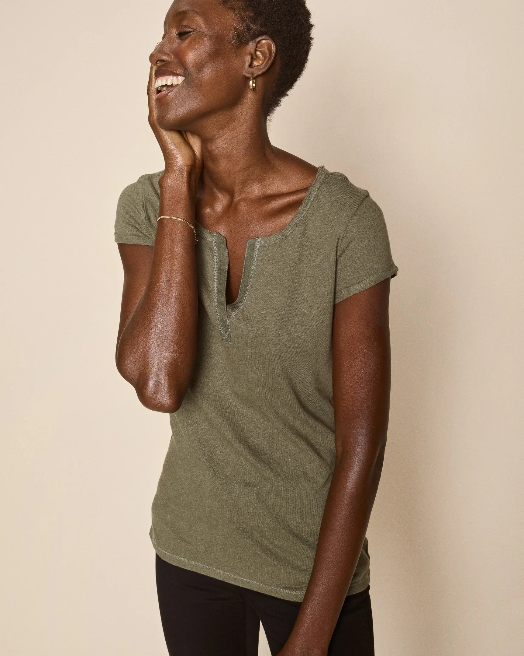 MOS MOSH - Troy Tee SS Army Green