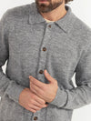 Rhythm - Mohair Whipstitch Knit Grey