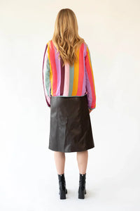 Lolly’s Laundry - Emilia Quilted Jacket Rainbow