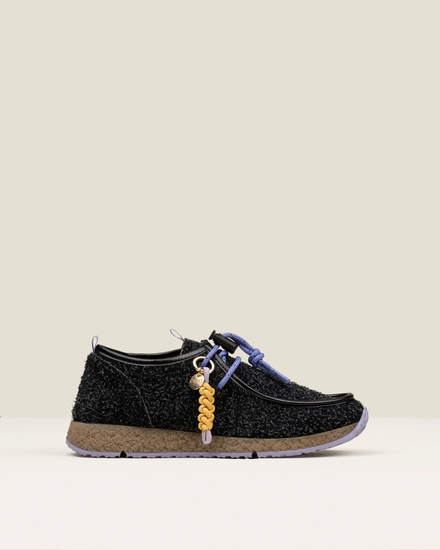 Gaimo - Pranvi Black Rough Suede
