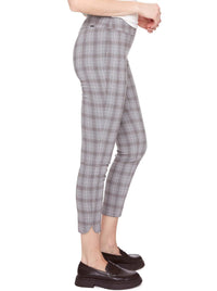 UP! Pants - Ashville Petal Slit Techno Ankle Pant