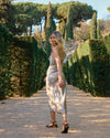 Gaimo - Dane Raffia Espadrille Heels White/Natural