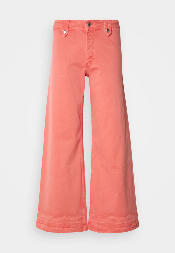 MOS MOSH - Hermina Zack Jeans Faded Rose/Watermelon
