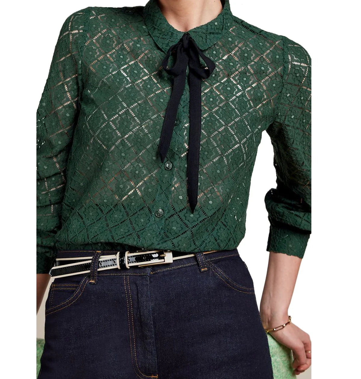 King Louie - Patent Belt Two Tone