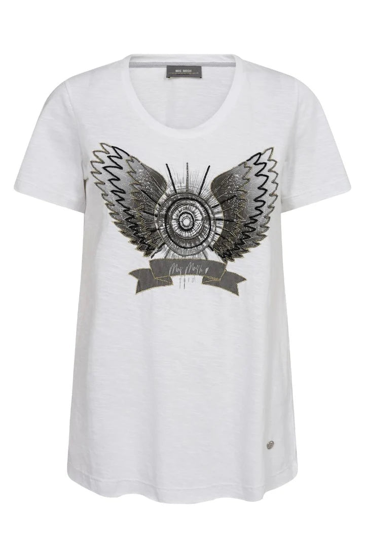Mos Mosh - Gethi O-SS Tee White