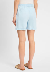 MOS MOSH - Emmi Linen Shorts Cashmere Blue