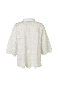 Lolly’s Laundry - Louise SS Blouse Creme