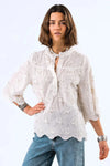 Lolly’s Laundry - Louise SS Blouse Creme
