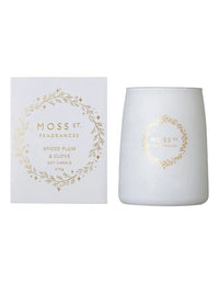 MOSS ST -  Spiced Plum & Clove Soy Candle 370g