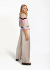 Coster Copenhagen - V-neck Knit in Multi Stripe
