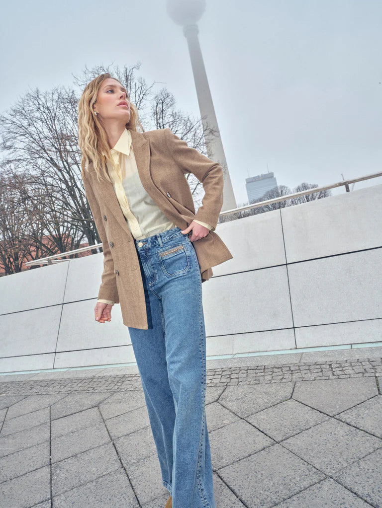 Mos Mosh - Amalie Gabby Blazer True Camel