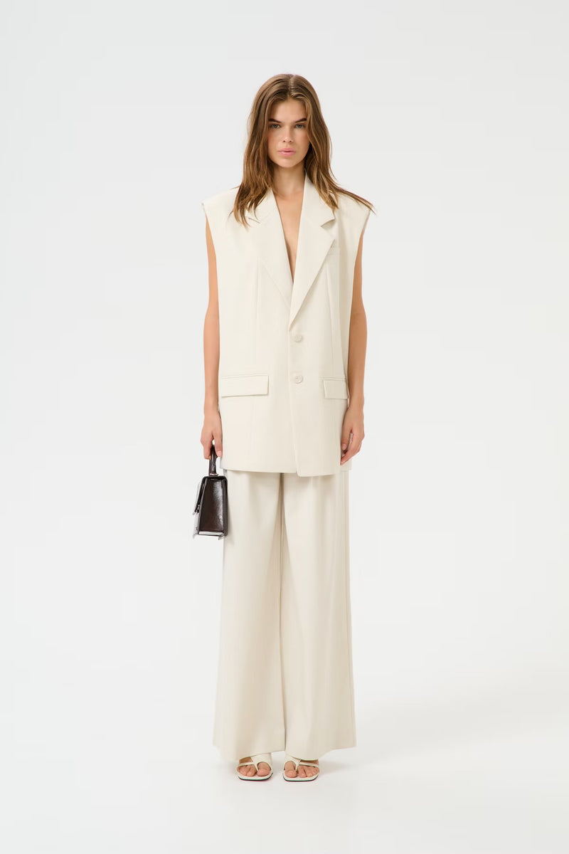 Gestuz - Seaver Pants Egret Melange
