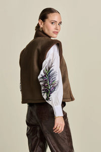 POM Amsterdam - Lammy Brown Gilet