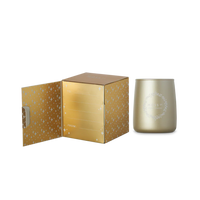 MOSS ST - Golden Cedar & Coconut Soy Mini Candle Card 80g