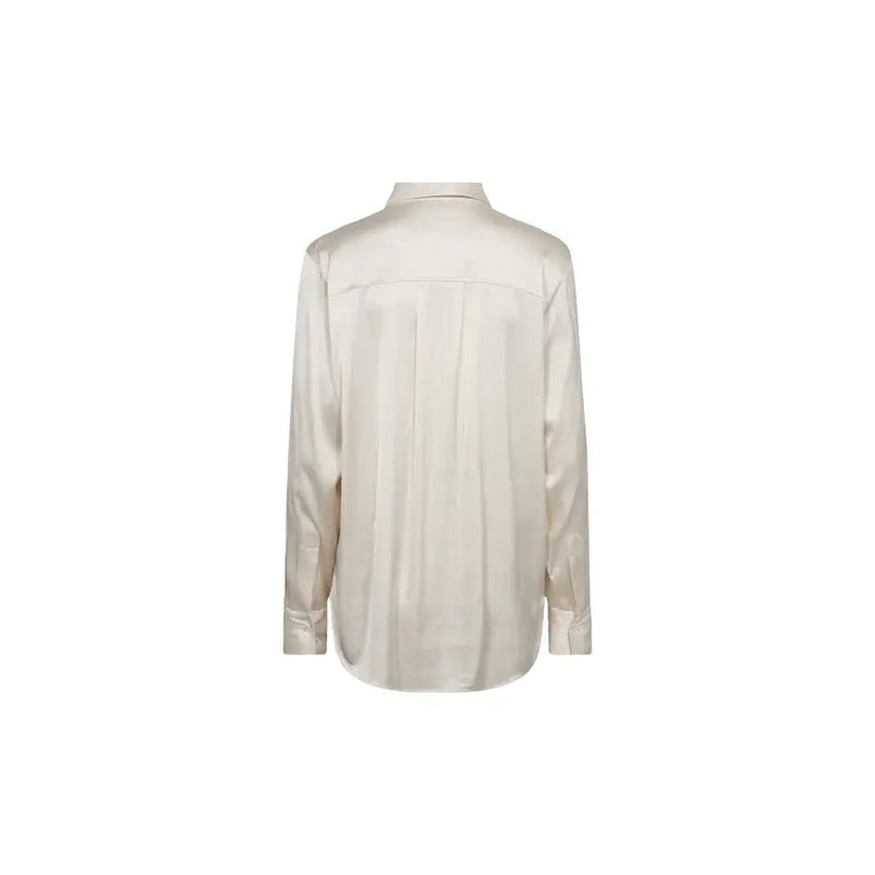 Mos Mosh - Linda Satin Shirt Ecru