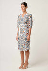 ONCE WAS - Theia Viscose Scallop Embroidered Dress in Petinos Floros