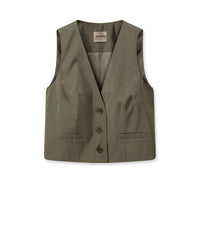Mos Mosh - Lua Eden Vest Dusty Olive