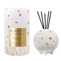 MOSS ST -  SECRET GARDEN Wildwood & Honey Ceramic Diffuser 350ml