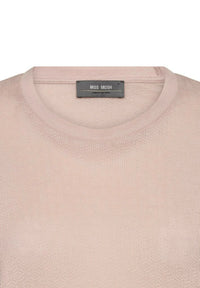 Mos Mosh - Swann O-SS Flora Tee Rose Smoke