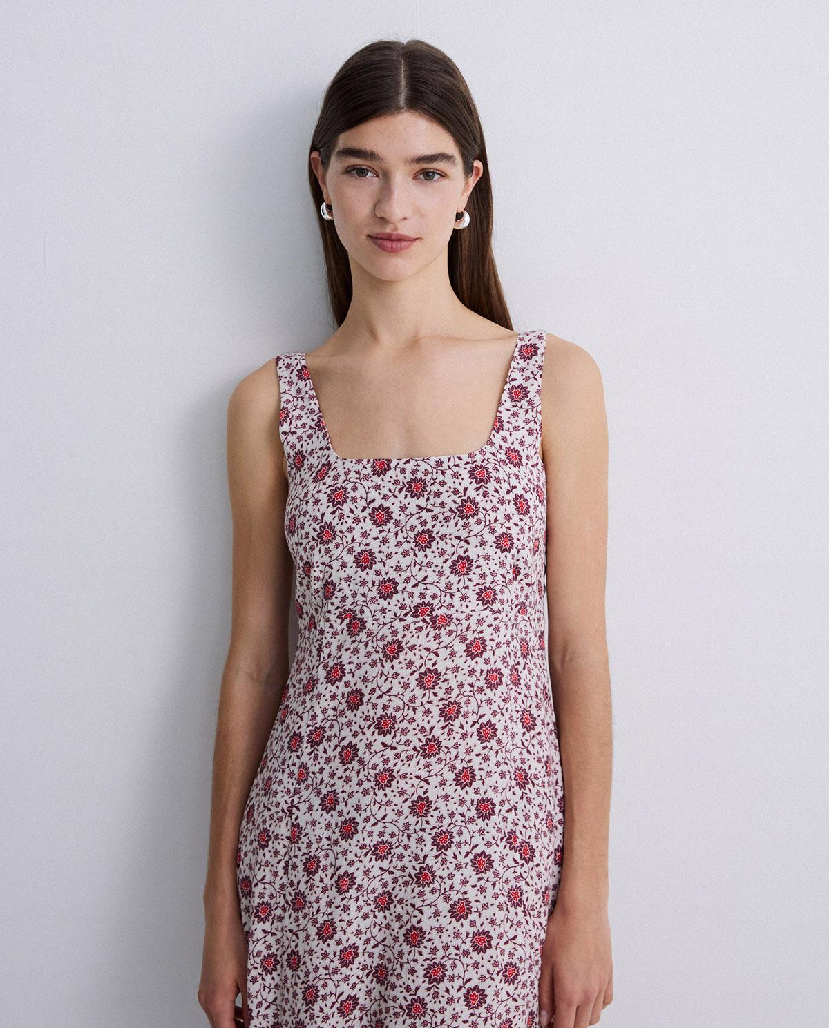 Yerse - Maxi Sleeveless Crepe Dress